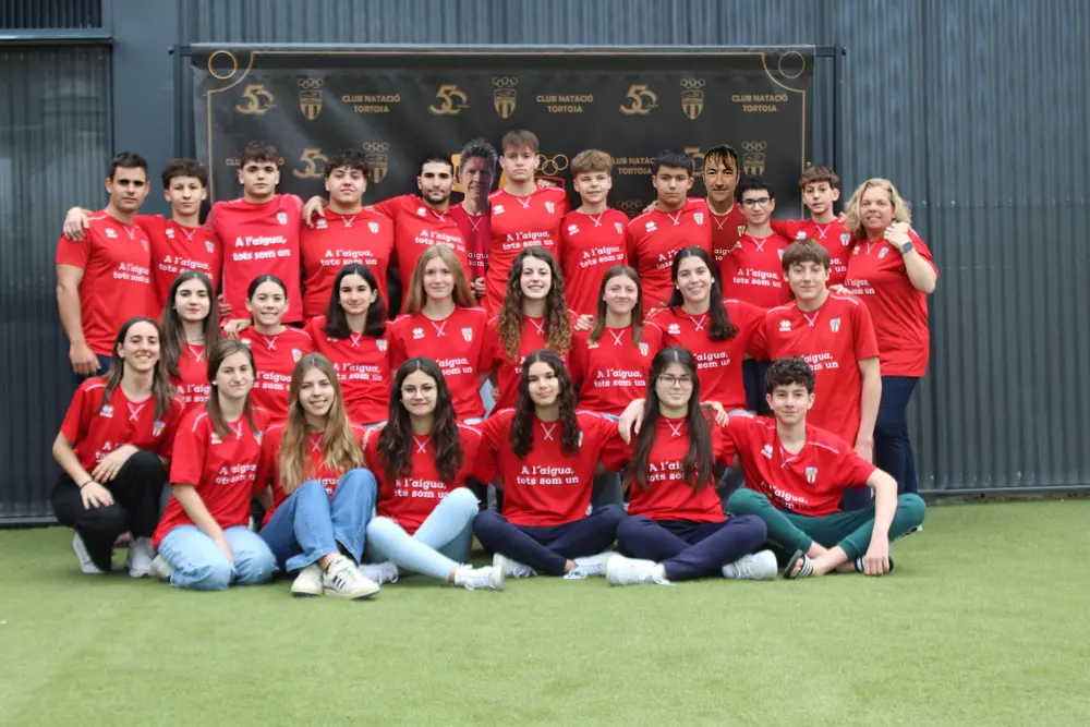 Foto de grup de l'equip Infantils, Júniors i Absoluts